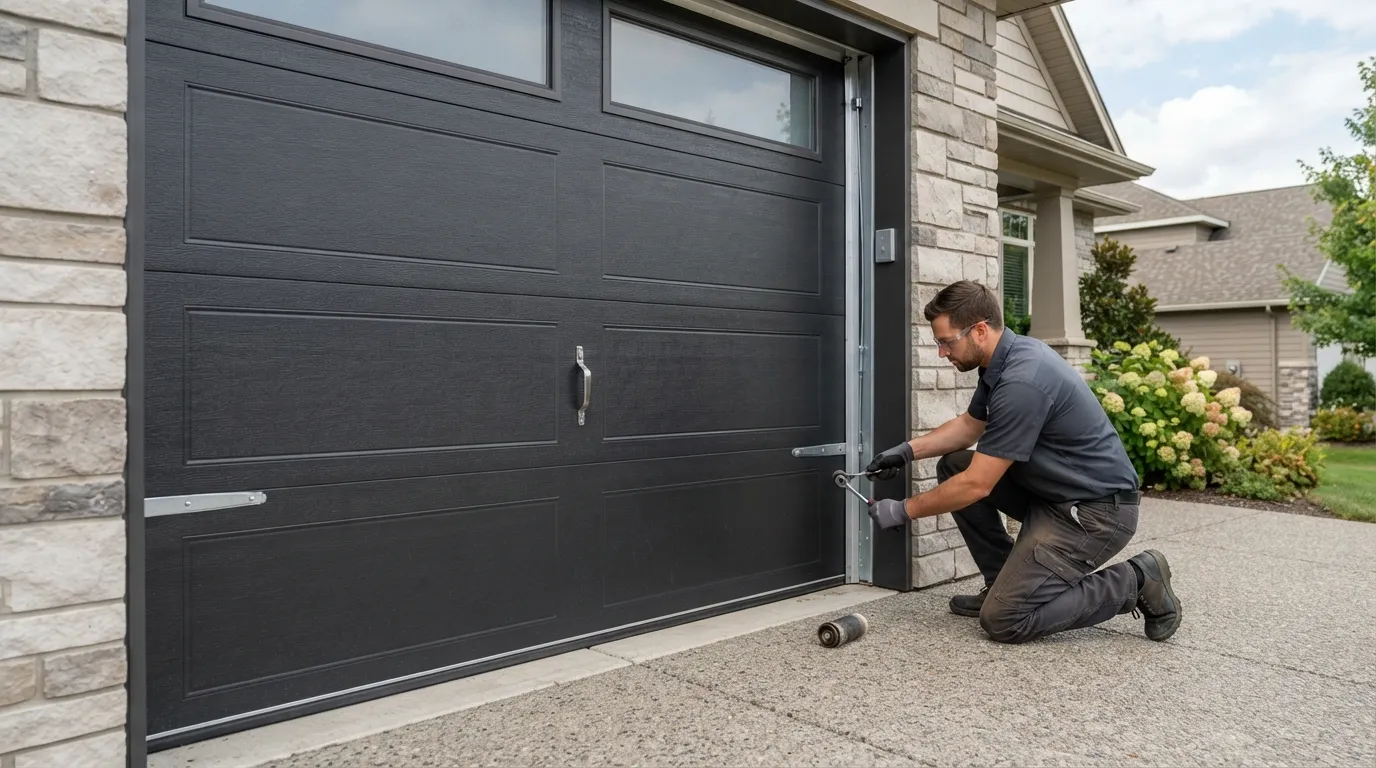 Fixing Streamwood's Early-1980s Garage Doors in Schaumburg
