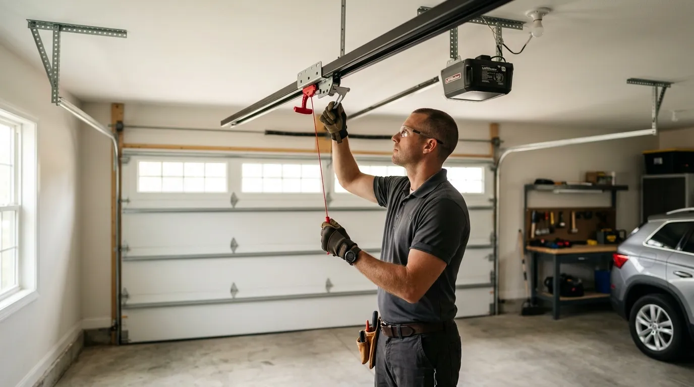 Garage Door Opener Installation for Bartlett Homes in Schaumburg
