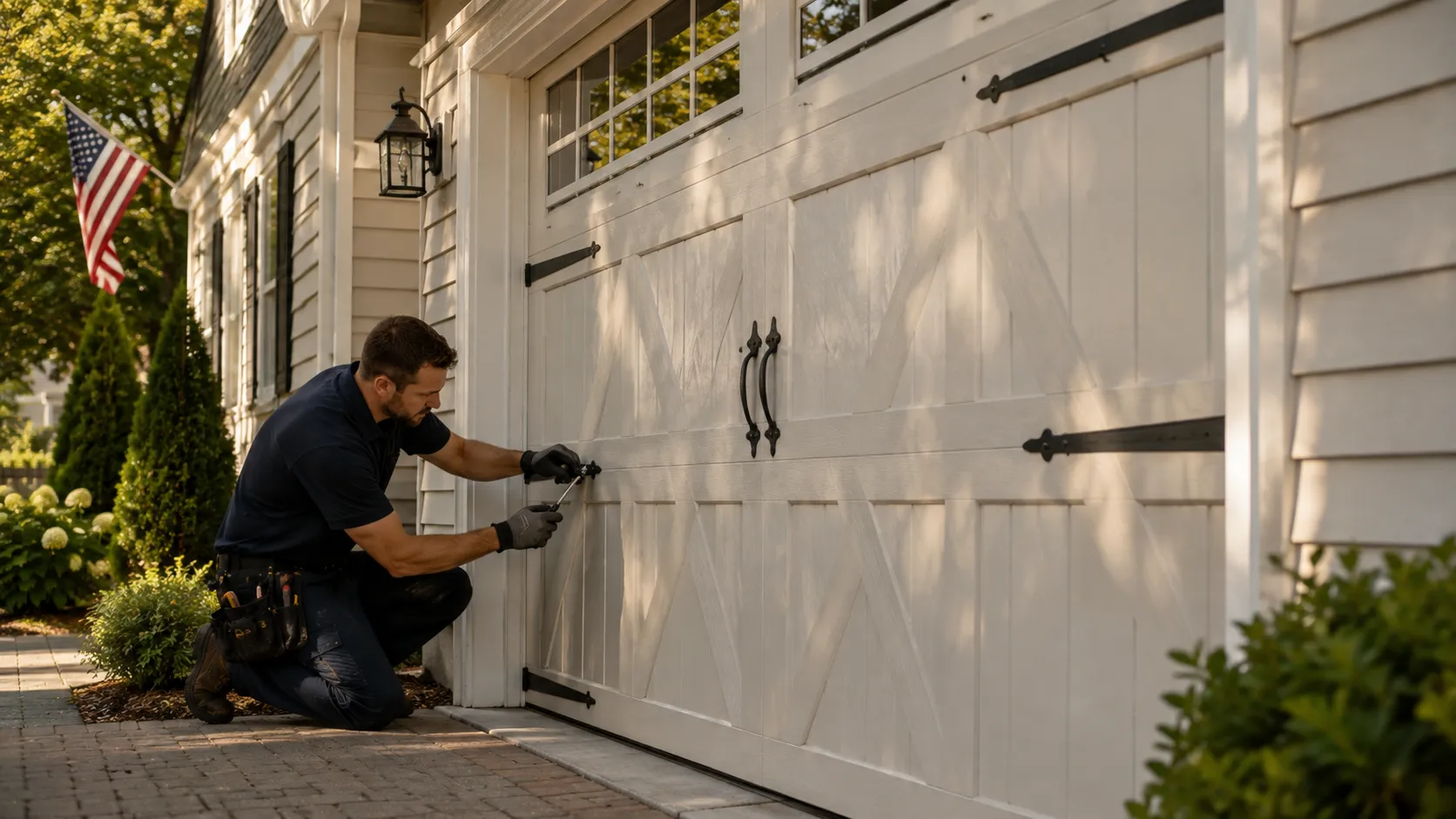 Garage Door Service for Algonquin's Newer Housing Stock in Schaumburg