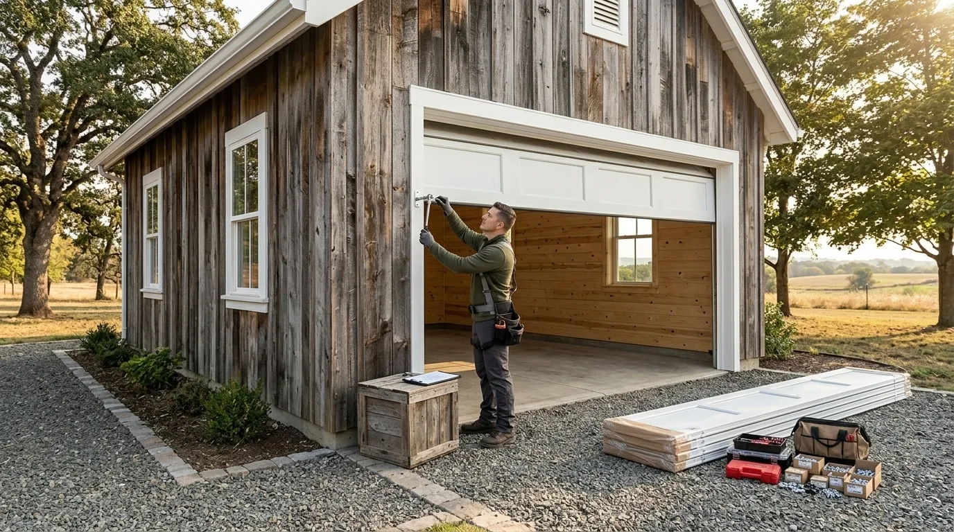 New Garage Doors for Hanover Park's 1970s Housing Stock in Schaumburg