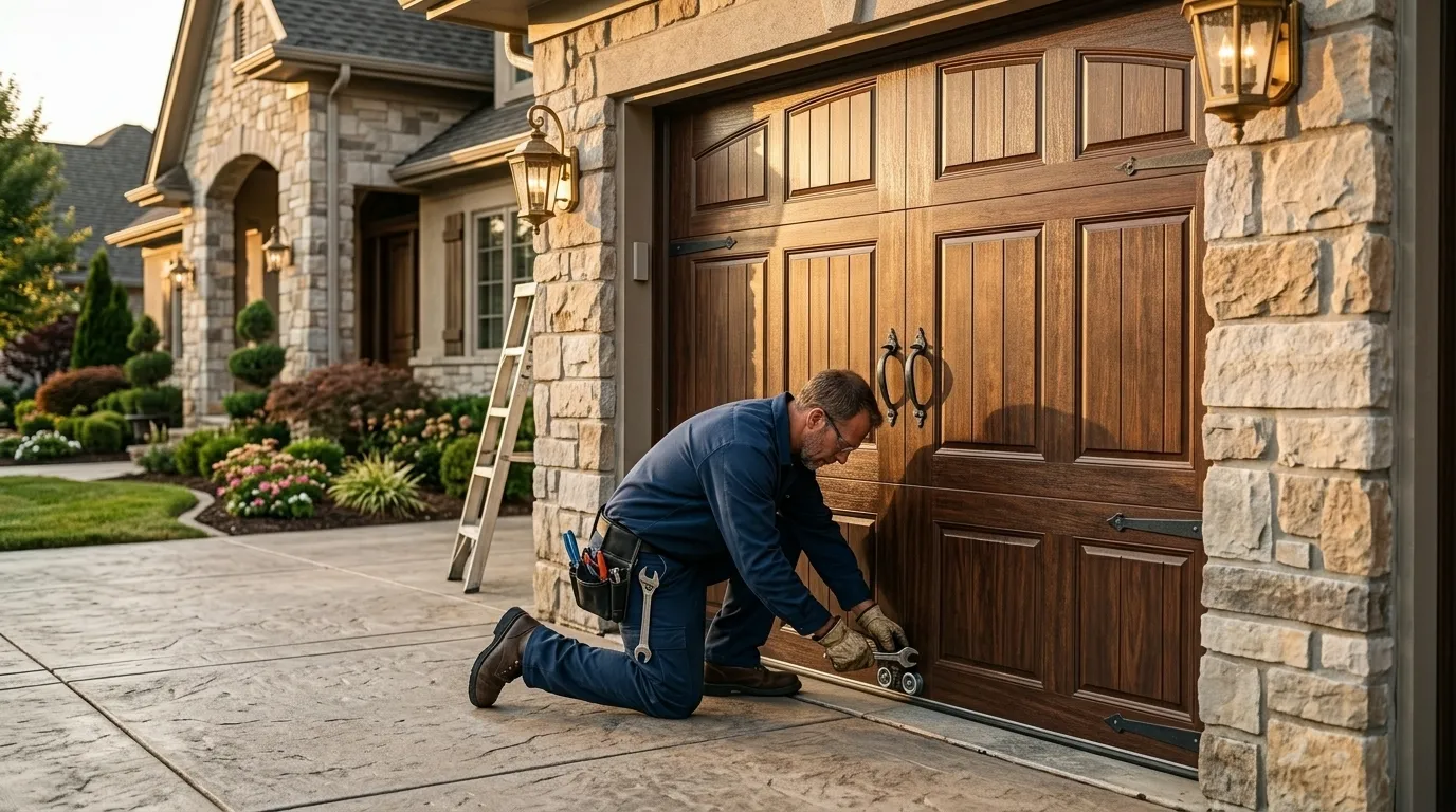 Off-Track Garage Door Repair for Bartlett Homes in Schaumburg