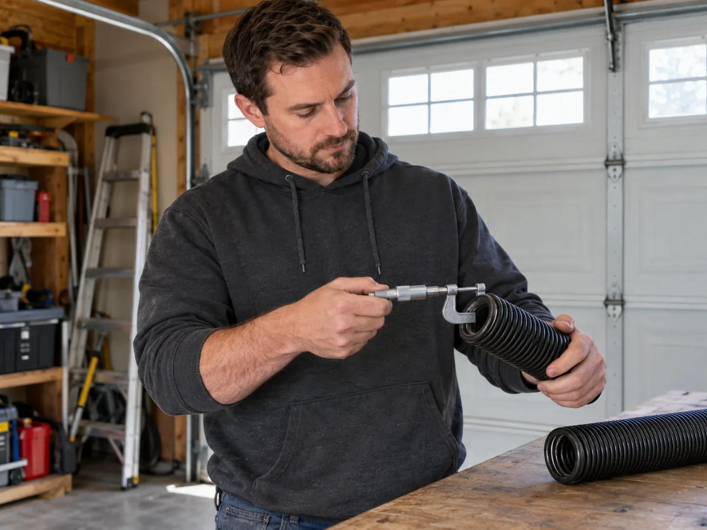 Spring Repair for Bartlett's 1990s-Era Garage Doors in Schaumburg